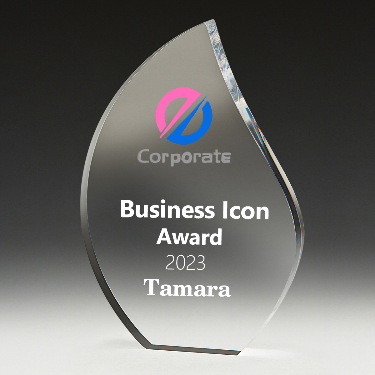 Tivoli Glass Color-Print Award