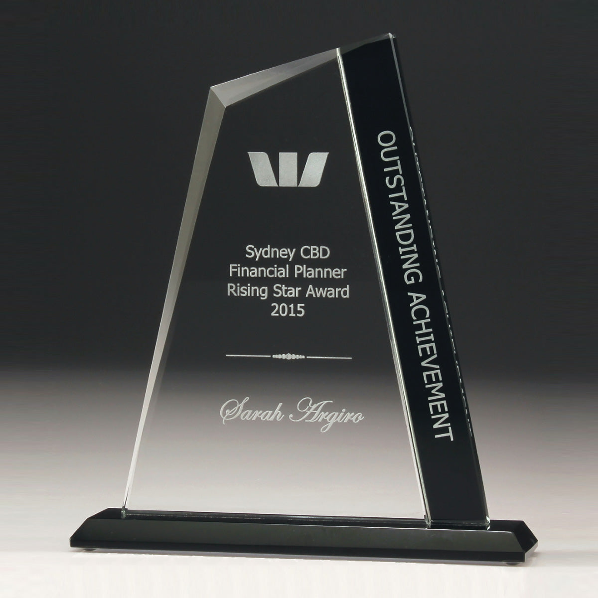 Elite Summit Glass Award 10mm Thick