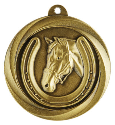 Horse Econo Medal Gold