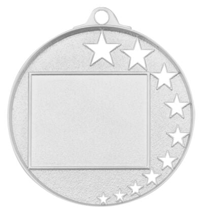 Second Place Stars Medal Silver