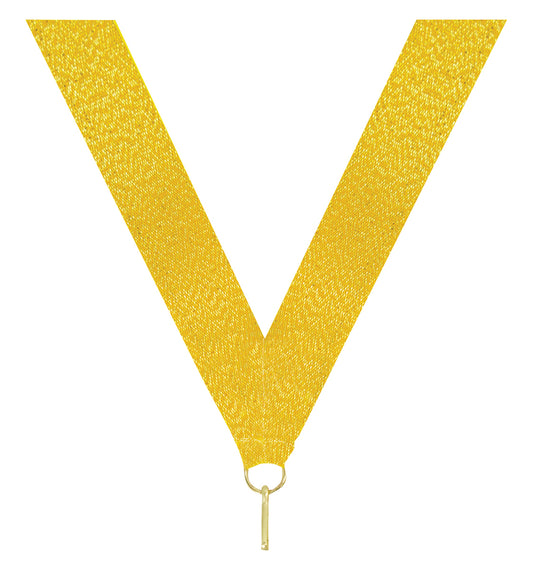 Shiny Gold Neck Ribbon