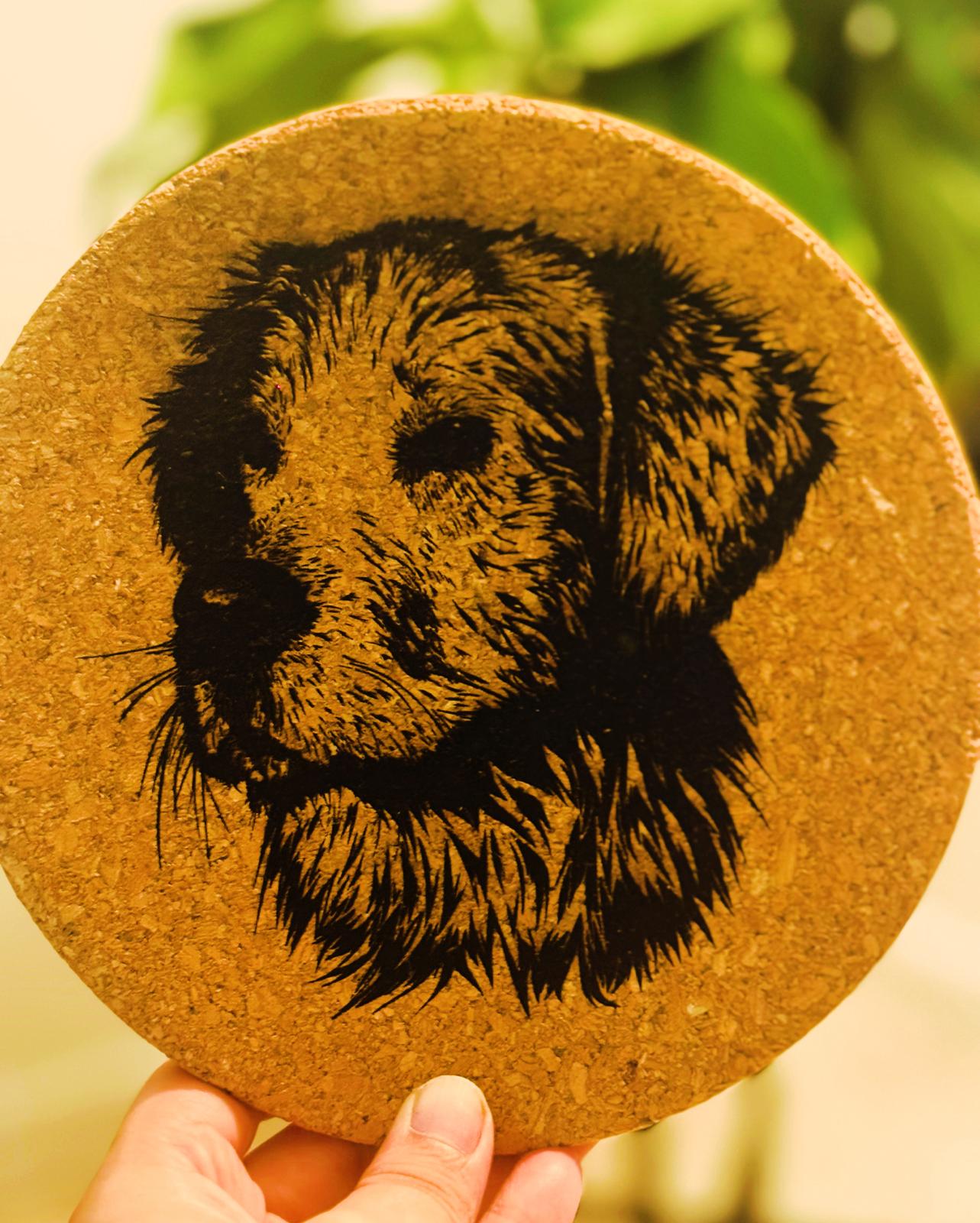 Personalized Cork Trivet