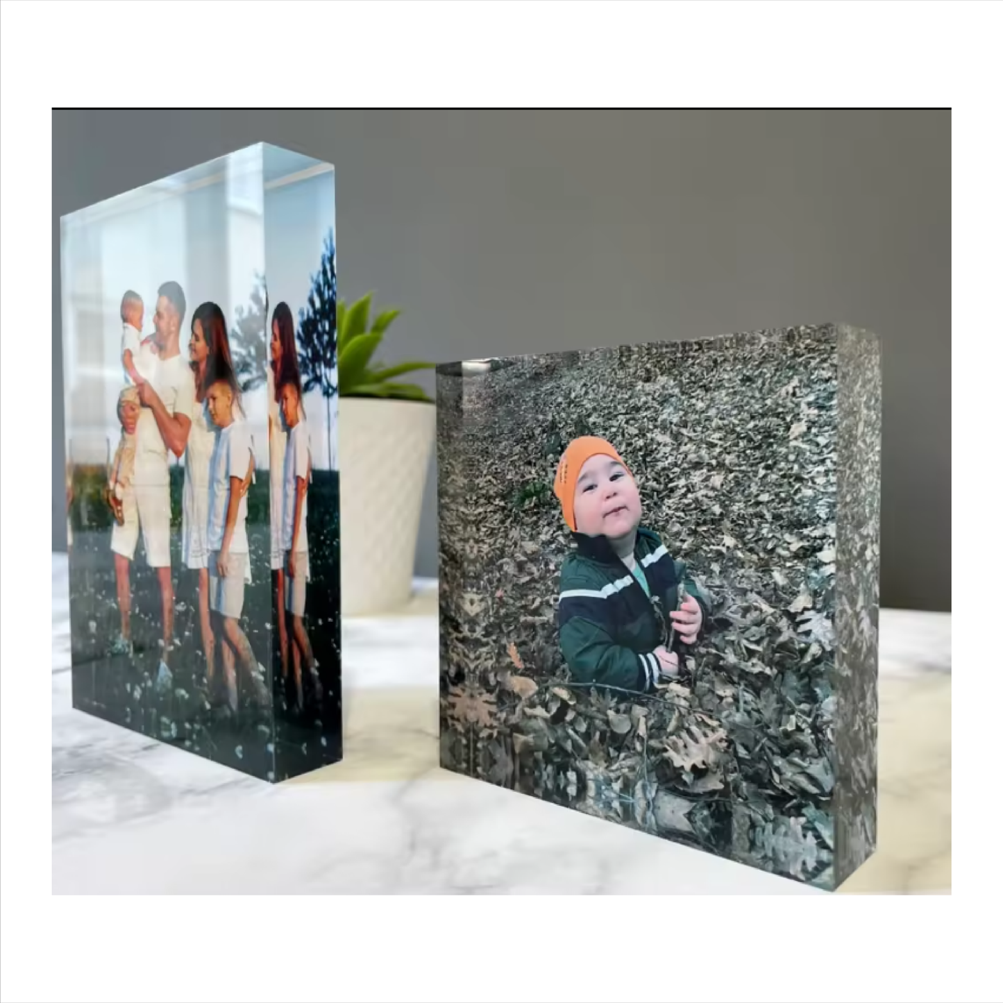 Thick Acrylic Photo Frame